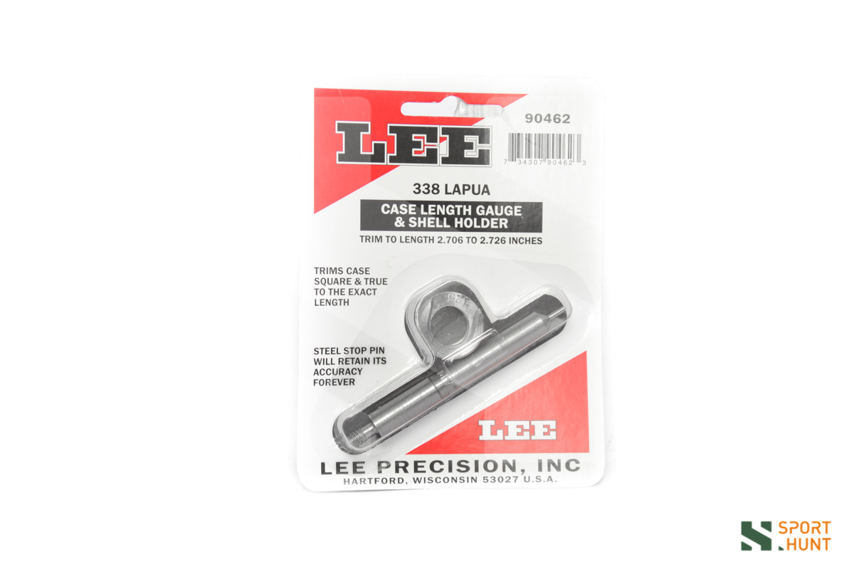 Asta tornitura bossoli Lee Precision calibro 338 Lapua e Shell Holder #90462