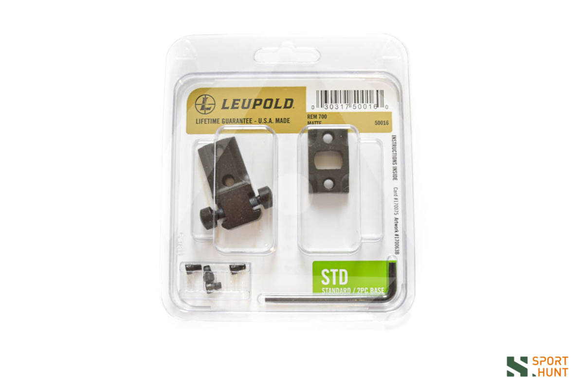 Base per anelli Leupold STD Standard - REM 700 - matte #50016