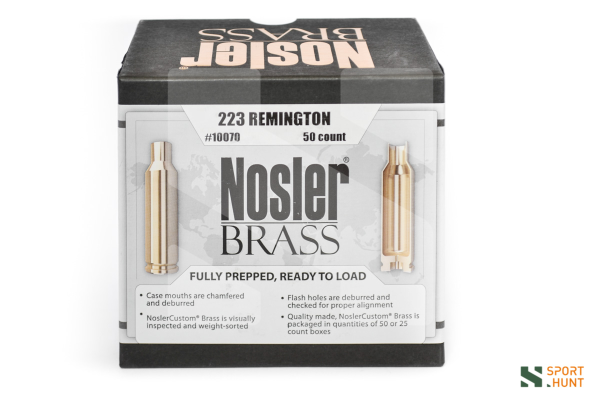Bossoli Nosler Brass calibro 223 Remington - 50 pezzi #10070