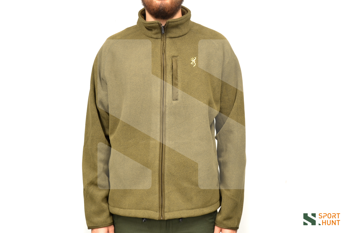Giacca in Pile Browning Summit Khaki - taglia XXL