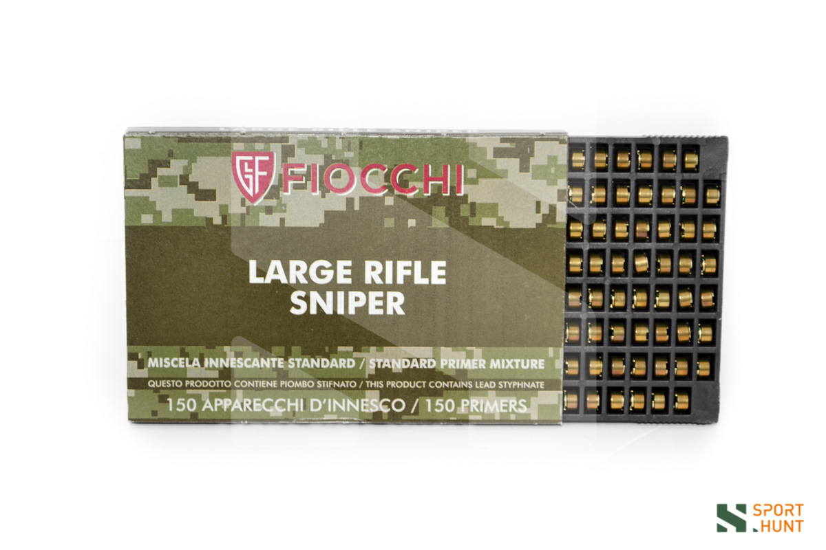 Inneschi Fiocchi Large Rifle Sniper - 150 pezzi