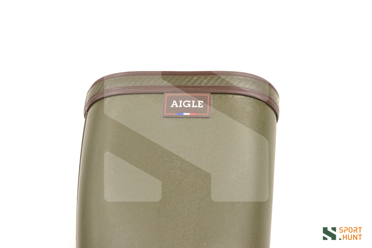 Stivale da caccia Aigle Parcours 2 Kaki logo France taglia 41 - immagine 4