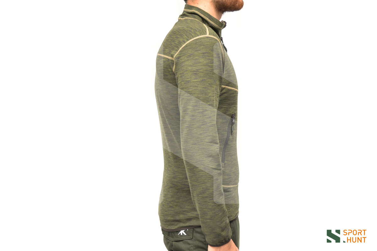 Giacca Maglia Deerhunter Norden taglia L lato