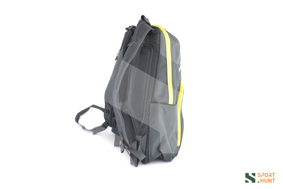 Zaino da tiro - casual Beretta Challenge Backpack ebony e sulphur spring lato