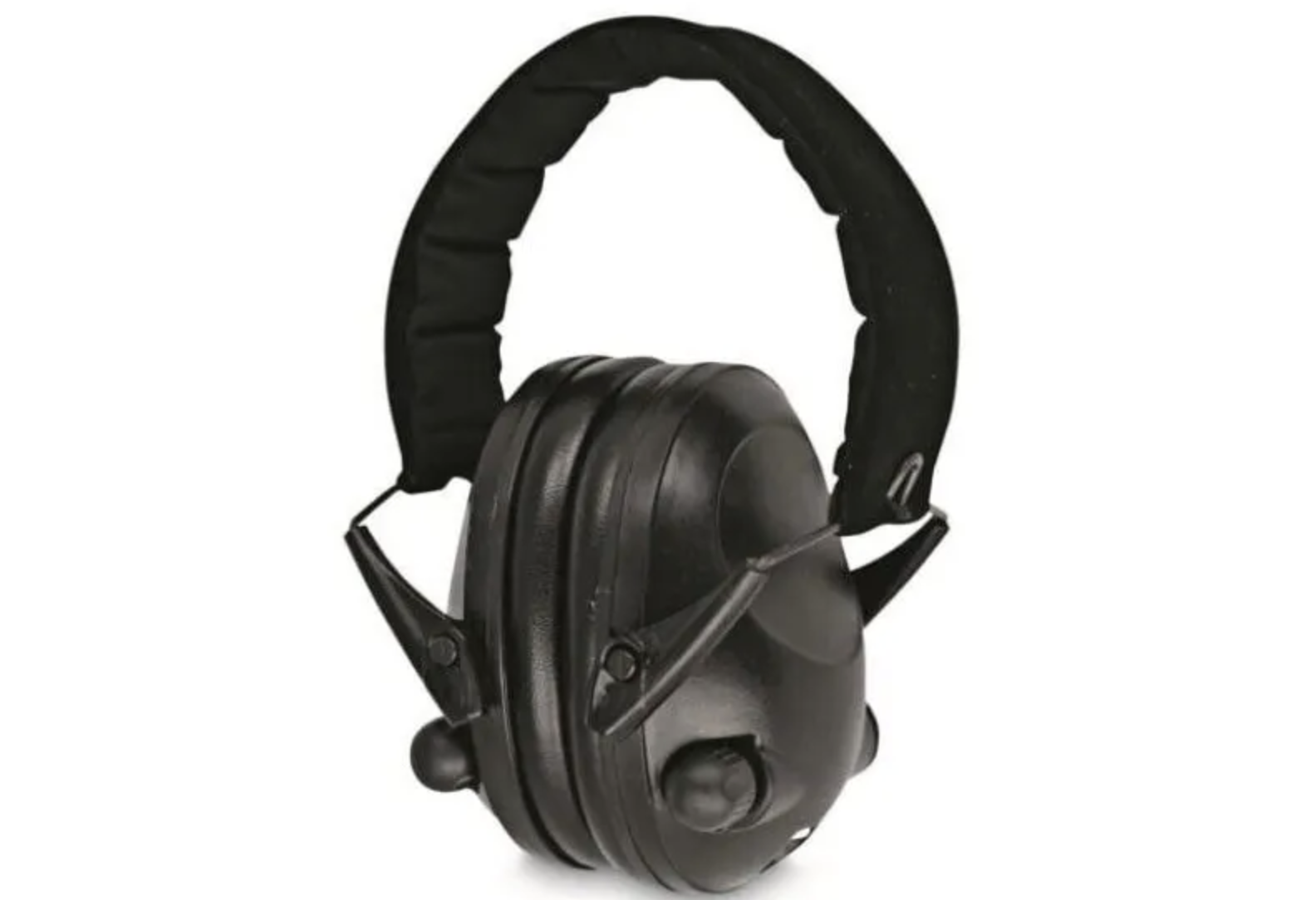 Cuffie protettive Mil-Tec Schwarz Black per poligono compatta